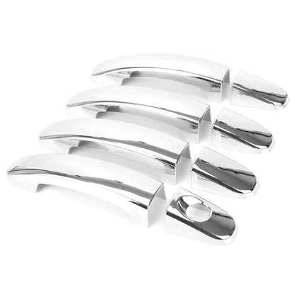 Set of 4 Chrome Side Door Handle Cover Trim for Ford Focus MK2 (2005–2011)