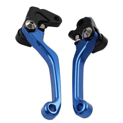 Pivot Brake Clutch Levers for Yamaha WR250F WR450F (2001–2016) - Blue