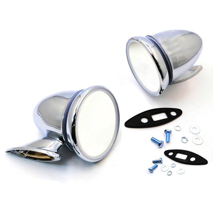 Pair of Racing Wing Mirrors for Austin Morris Mini (Classic)