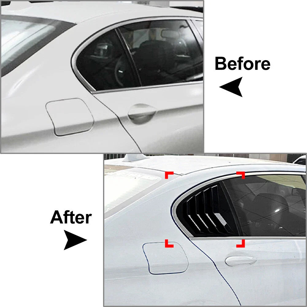 Rear Window Louvers Cover for BMW 5 Series F10 525i 530i (2011-2017)