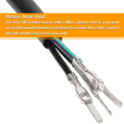 Trim Tilt Sender Sensor for Volvo Penta SX-A (Year Range Not Specified)