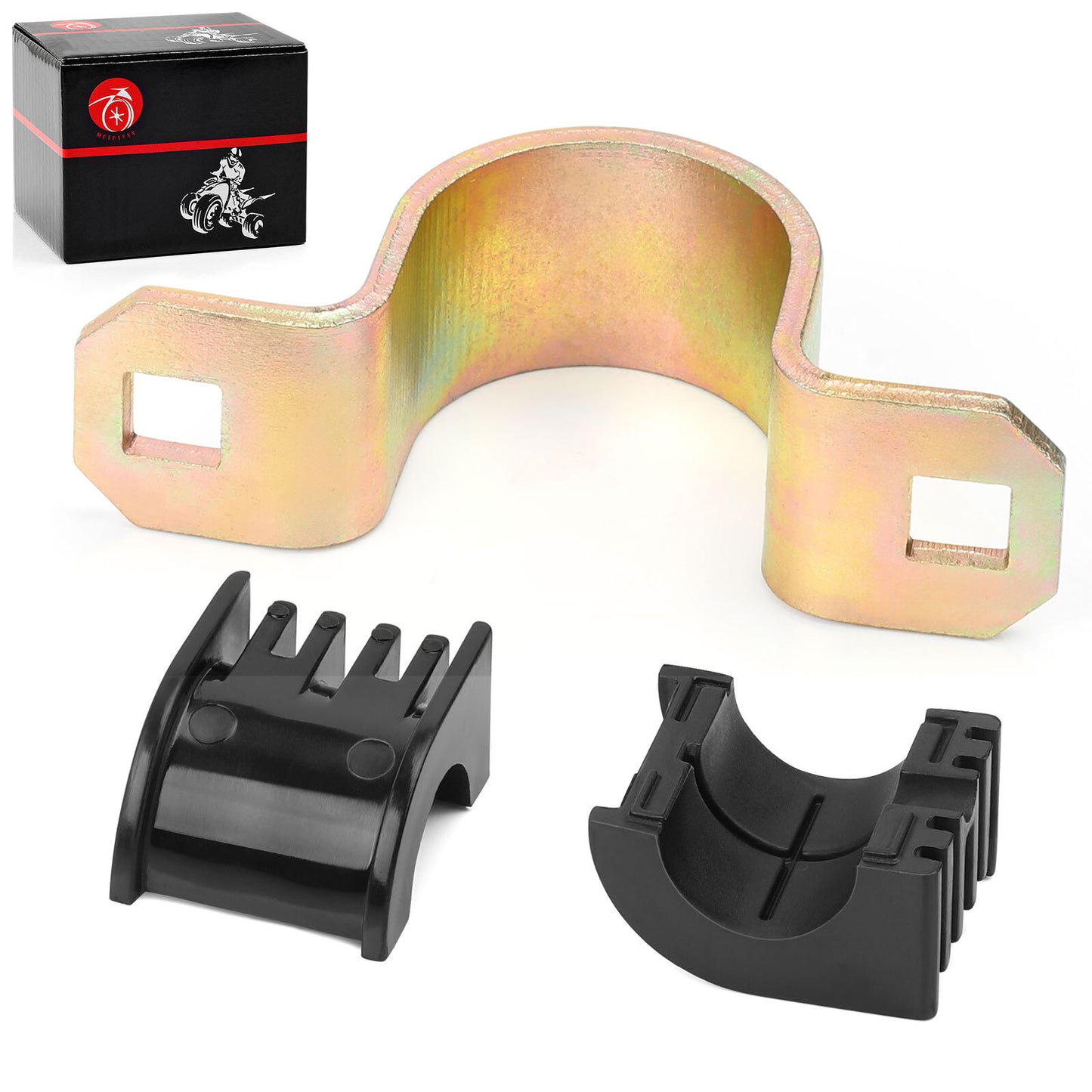 Set of 2 Rear Stabilizer Bar Bushings for Polaris RZR 570 Ranger 900 1000