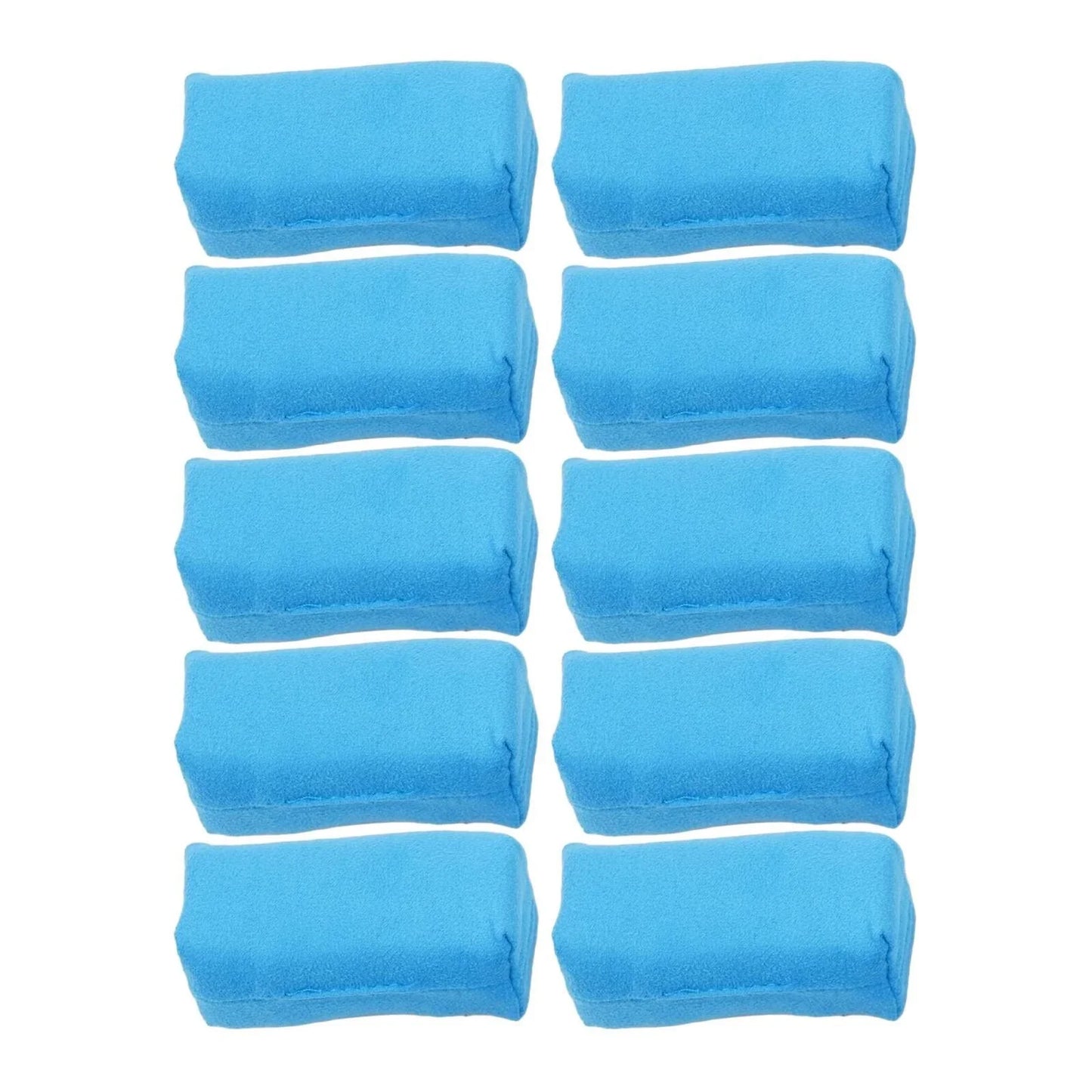 10 x Suede Ceramic Coating Applicator Wax Sponge Pad for Car Paint Care