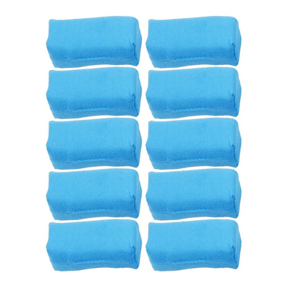 10 x Suede Ceramic Coating Applicator Wax Sponge Pad for Car Paint Care