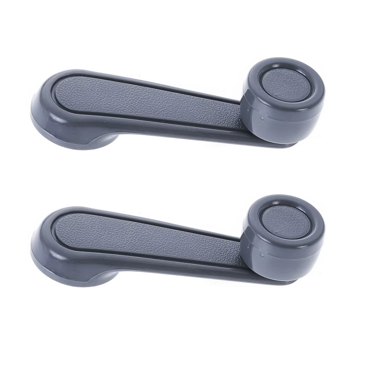 2pc L/R Window Crank Grey for Toyota Landcruiser Hilux