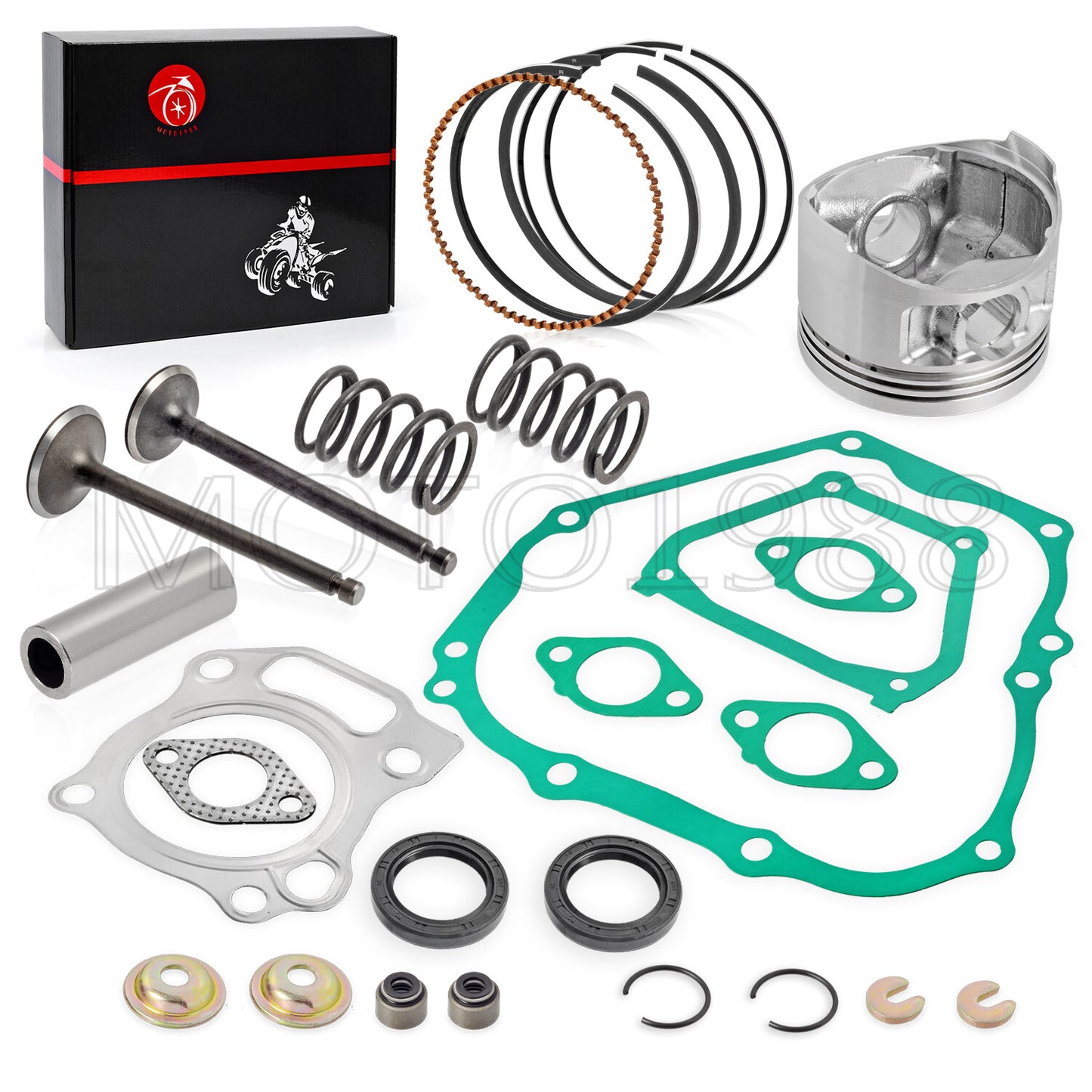 Engine Top End Rebuild Kit for Yamaha Golf Cart G16 G20 (1996–2002)