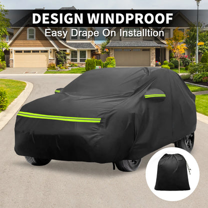 Waterproof Car Cover 226D-PU for Mercedes-Benz GLA (2013–2023) with Zipper