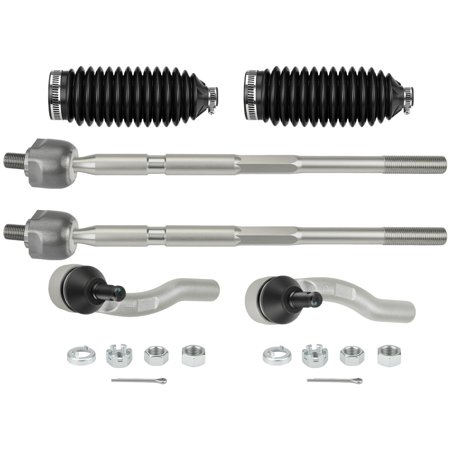 2X Tie Rod Ends Kit with Boot for Honda Pioneer 1000 (2016–2021)
