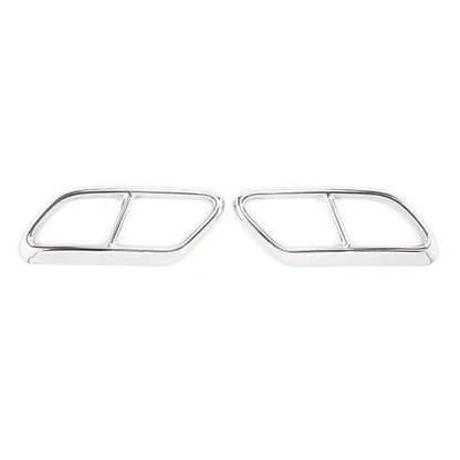 Rear Exhaust Muffler Tail Pipe Cover Trim for Volvo V90 S90 (2016-2020)