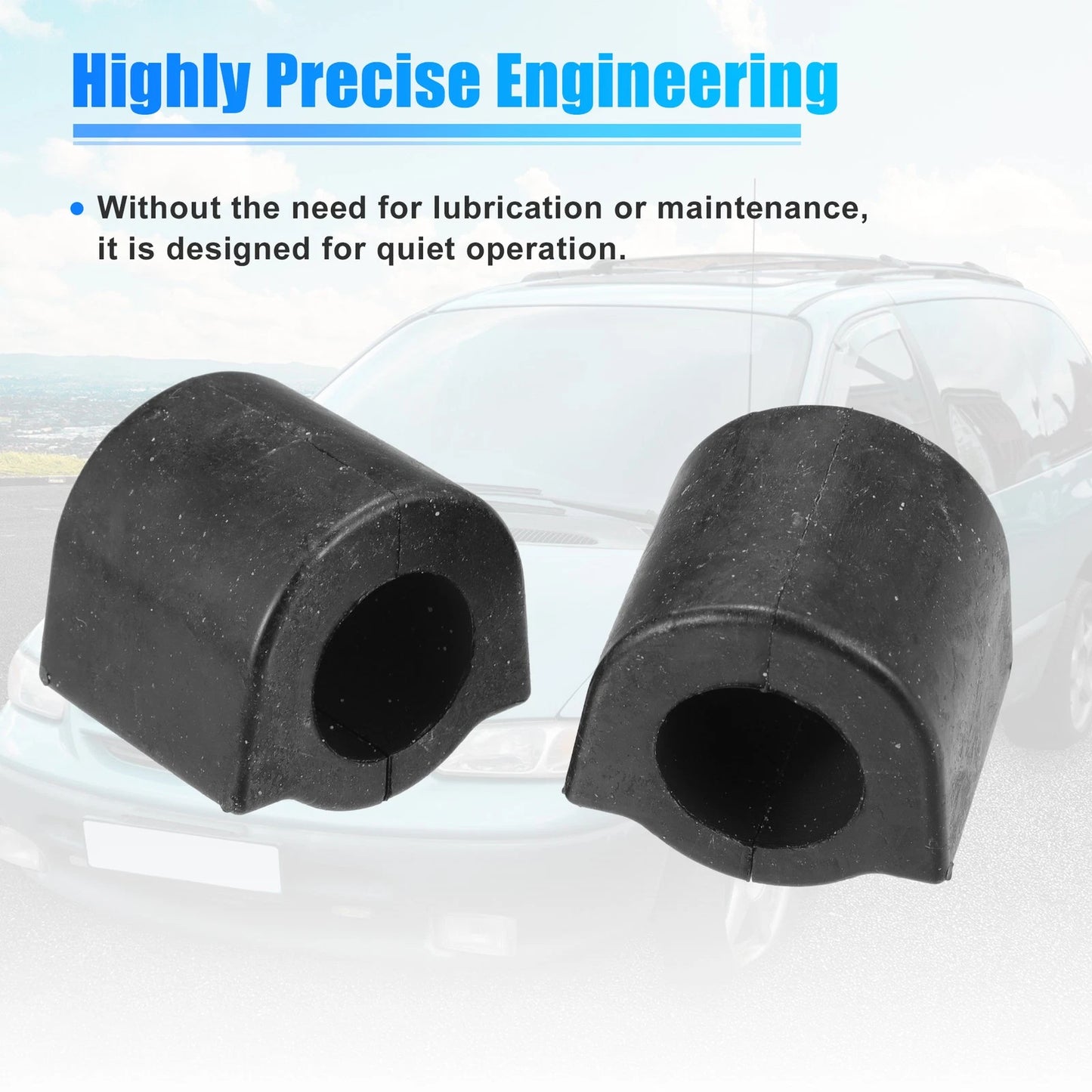 2X Suspension Stabilizer Bar Bushings No.A2043230665 for Mercedes-Benz