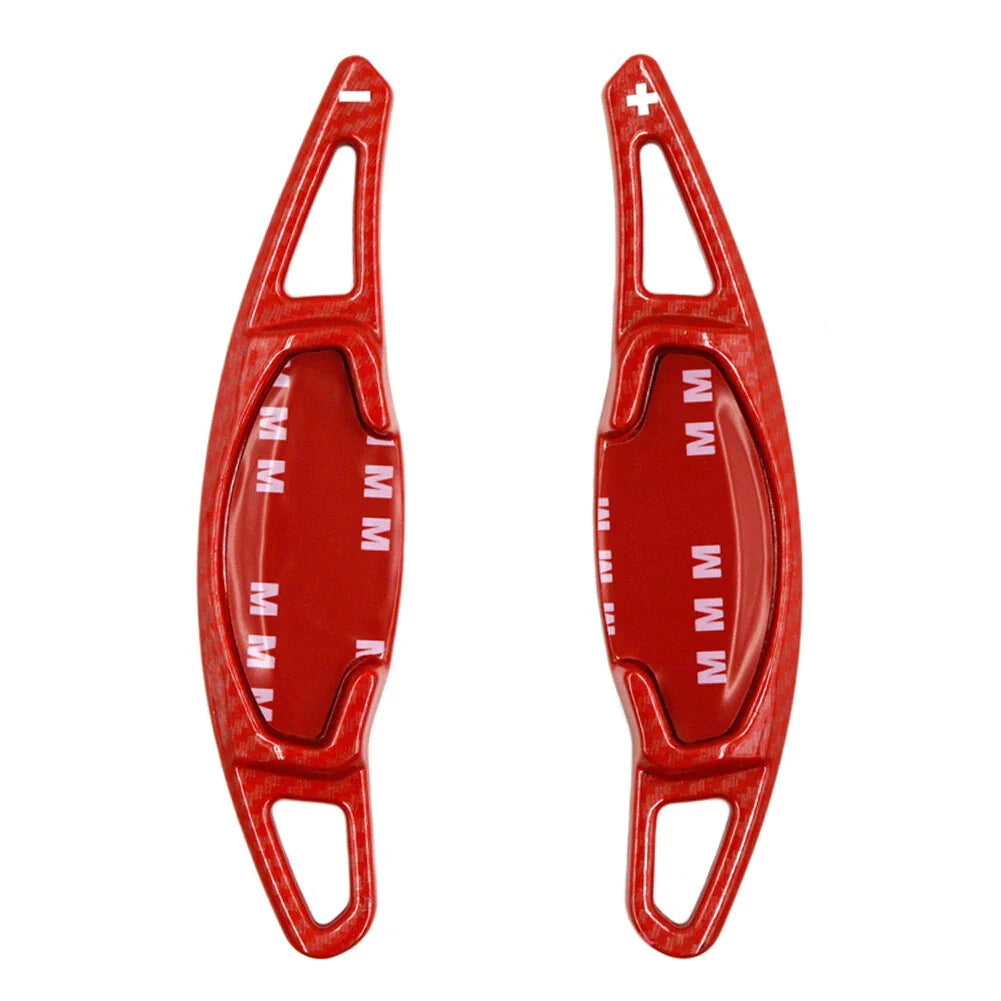 Red ABS Steering Wheel Paddle Shifter Extensions for Honda Civic (2022-)