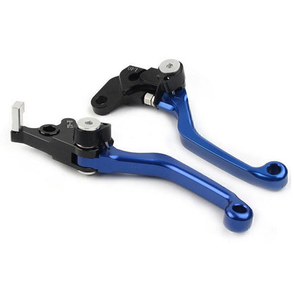 CNC Blue Pivot Clutch Brake Levers for Suzuki DRZ400S/SM/E (2000-2022)