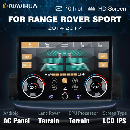 Digital Air Conditioner Panel for Land Rover Range Rover Sport (2013-2017)