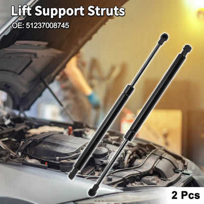 Set of 2 Front Hood Lift Supports Struts No. 51237008745 for BMW 525i/530i (2004–2007)