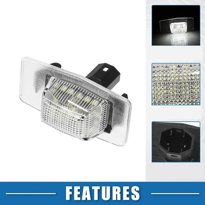 LED License Plate Light for Mazda Protege Miata MX-5, Ford Escape (2001-2005)