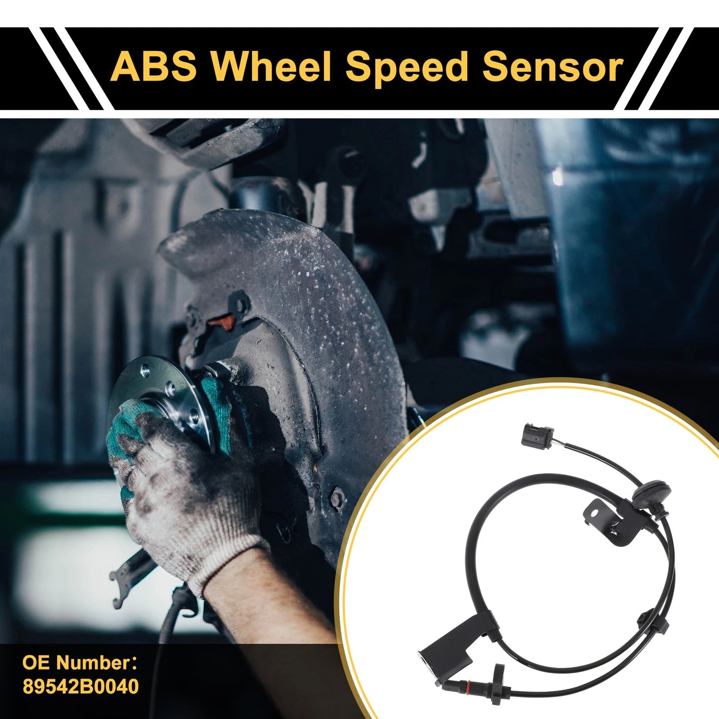 ABS Wheel Speed Sensor No. 89542B0040 for Toyota Avanza (2010–2023)