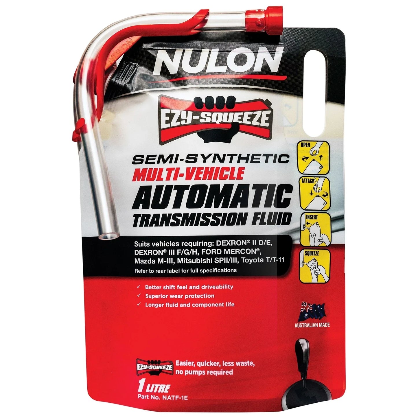 1L NATF-1E Transmission Fluid for Ezy-Squeeze