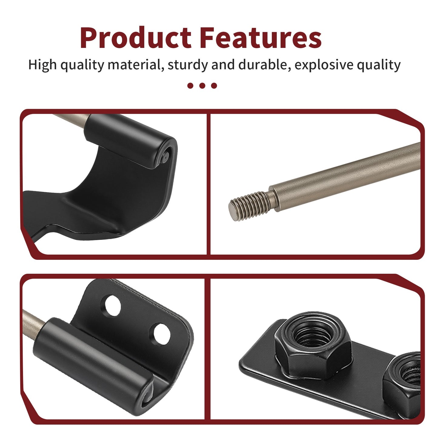 Half Door Hinge Hardware for Polaris Ranger Crew XP 1000 (2019–2025)