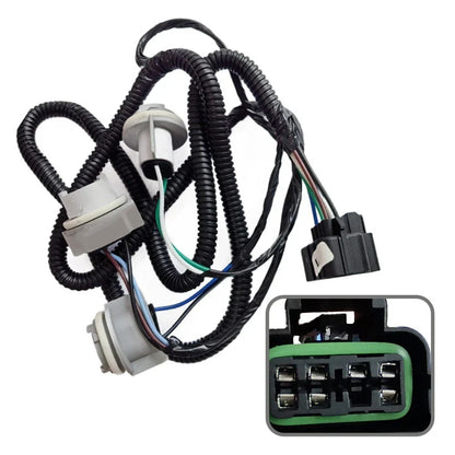 Tail Light Socket Wiring Harness Rear Left for Multiple Models