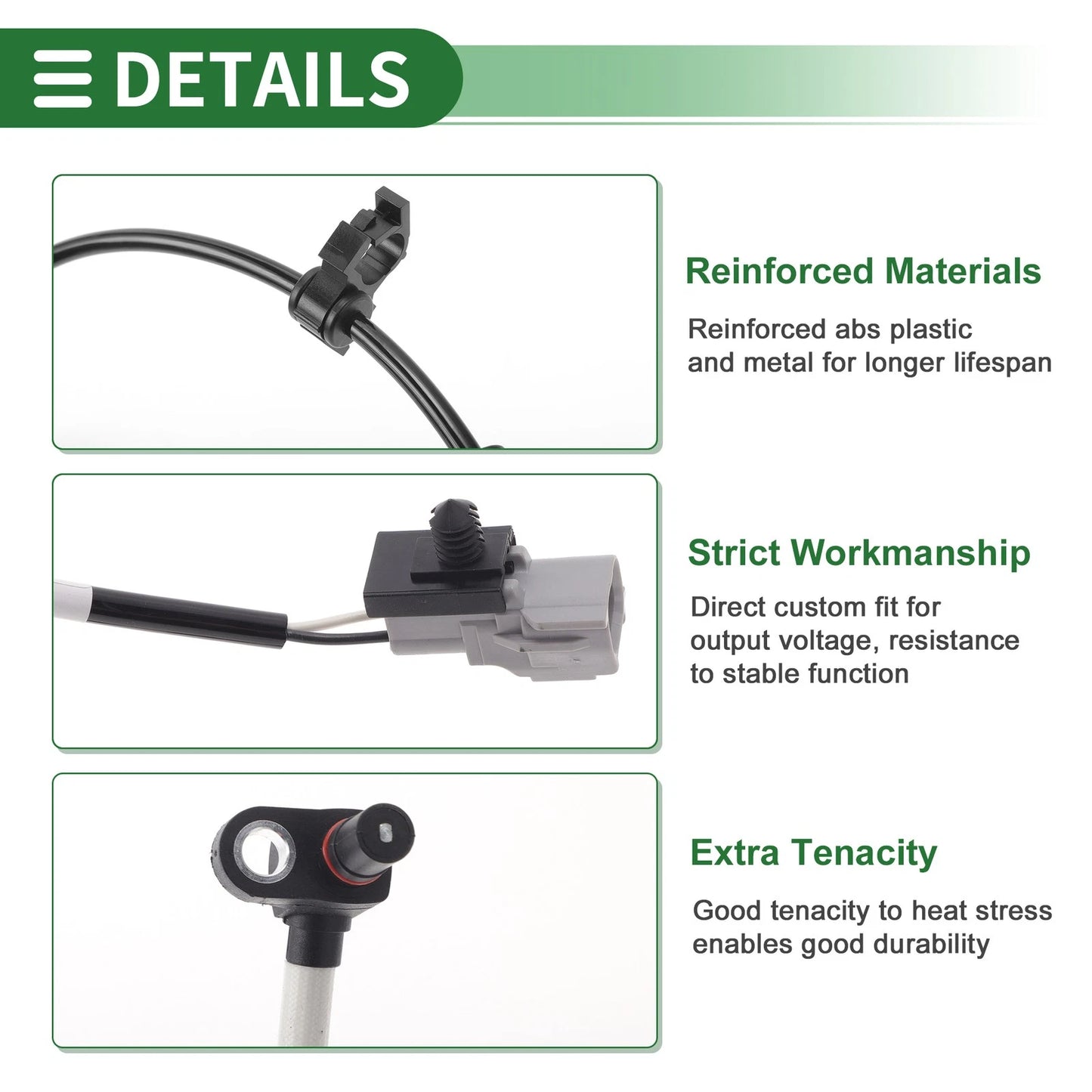 ABS Wheel Speed Sensor No. 4882672AB for Dodge Dakota (1997–1999)
