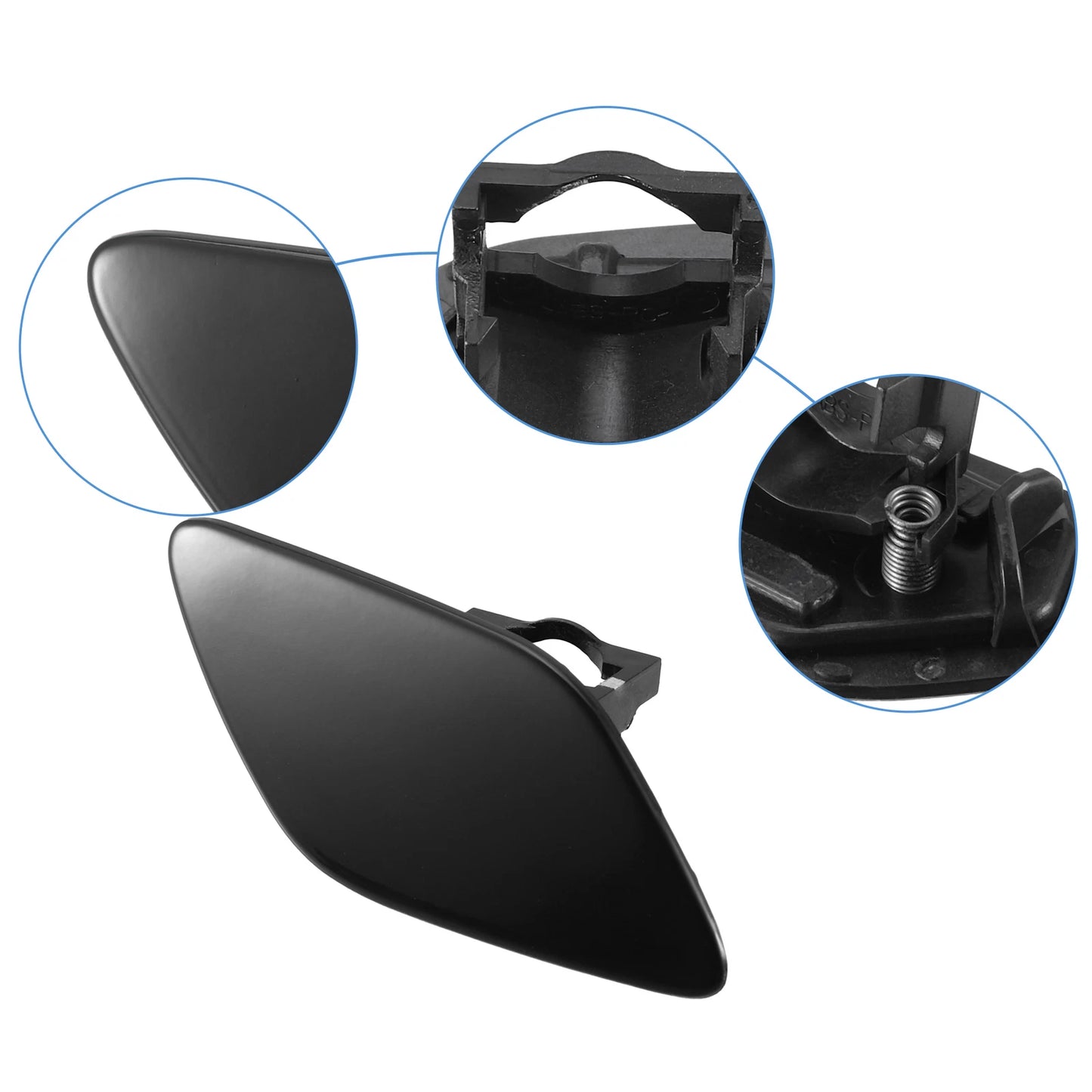 Front Right Headlight Washer Nozzle Cover for BMW 328i (2012–2013)