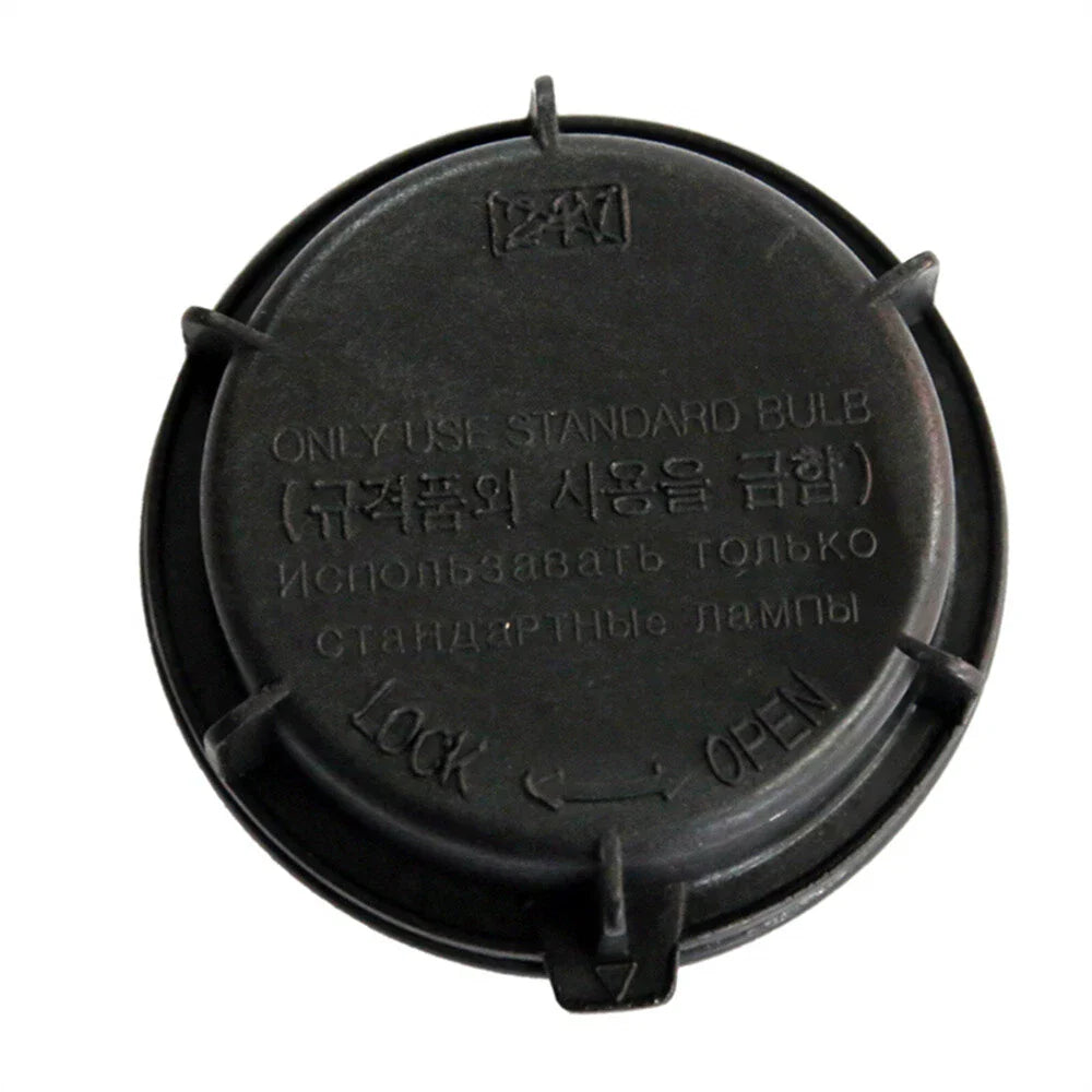 Front Headlight Lamp Bulb Dust Caps for Kia Optima (2011-2016)