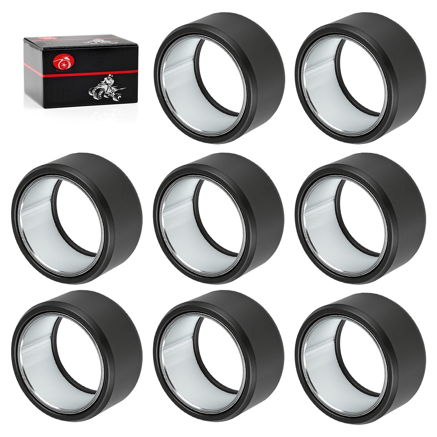8X Clutch Roller Weights for Yamaha Kodiak Wolverine Grizzly Rhino (400–450)