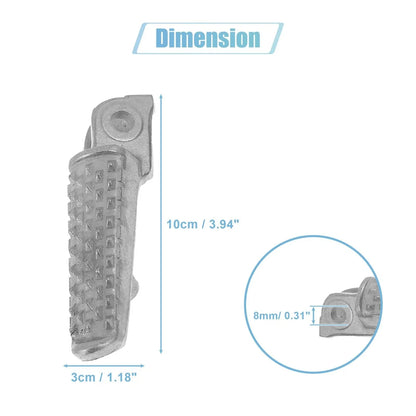 8mm Metal Motorcycle Footrest Footpeg for Honda