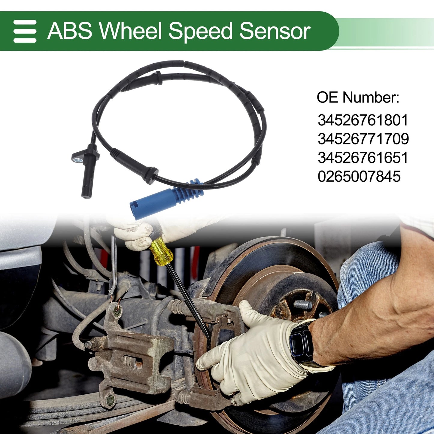 ABS Wheel Speed Sensor No. 34526761801 for BMW 7 Series E66 (2003–2005)