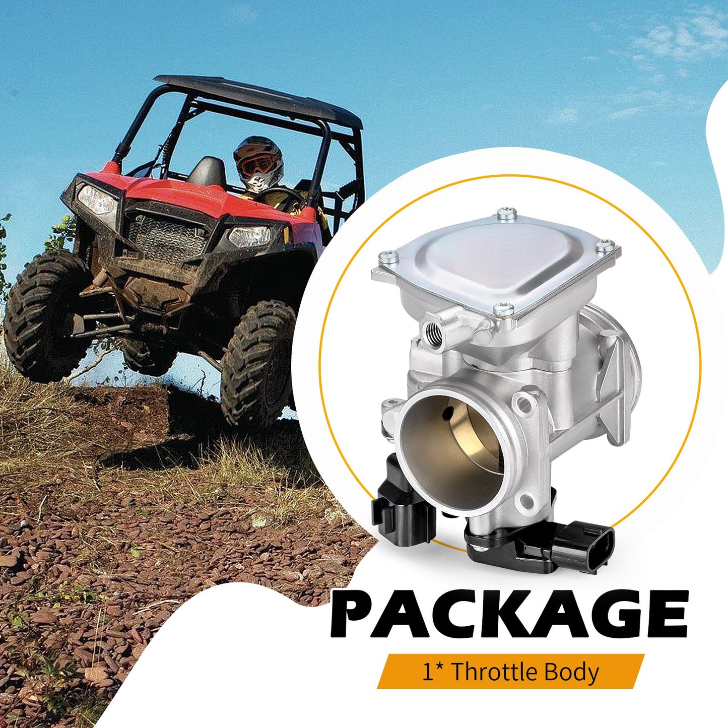 Throttle Body for Polaris Ranger 570 Crew 2014–2016