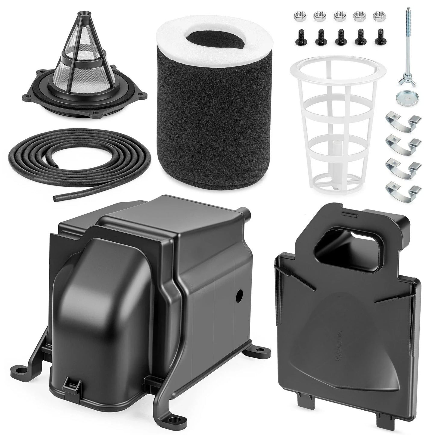 Air Filter Kit & Air Box Case w/ Cover for Yamaha YFZ450/YFZ450X (2004-2013)