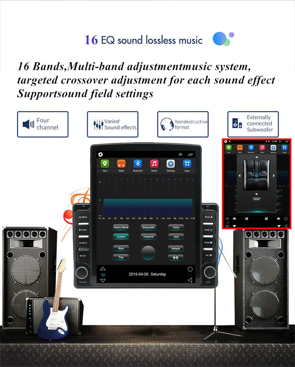 9.7'' Head Unit Car Stereo GPS Navigation for 2004-2008 Ford F150