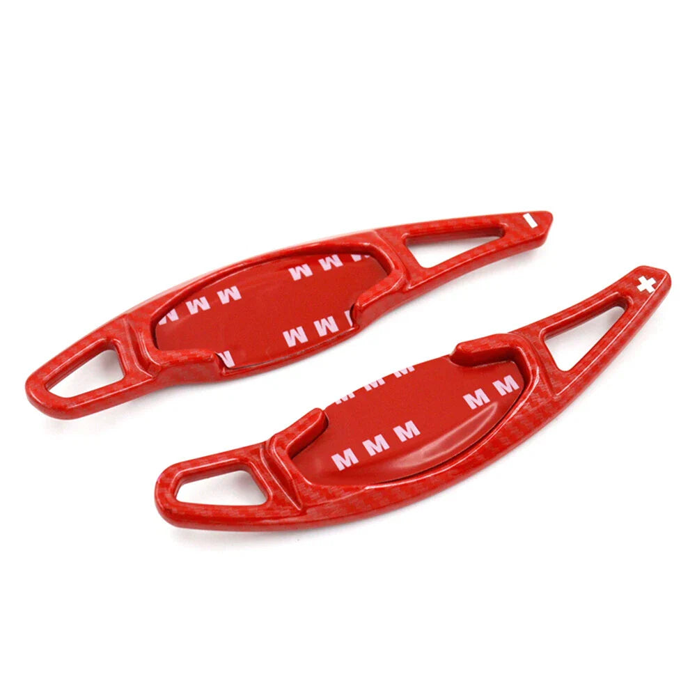 Red ABS Steering Wheel Paddle Shifter Extensions for Honda Civic (2022-)
