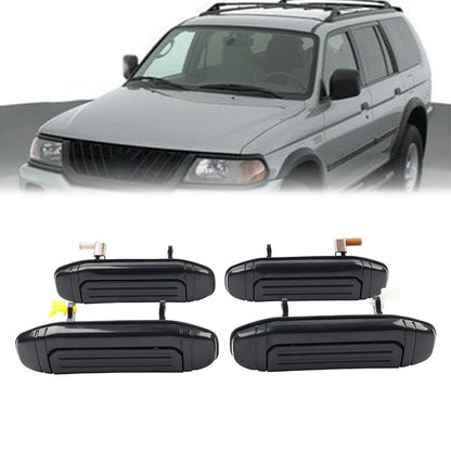 Set of 4 Outer Door Handles for Mitsubishi Pajero Montero (1992–1998)
