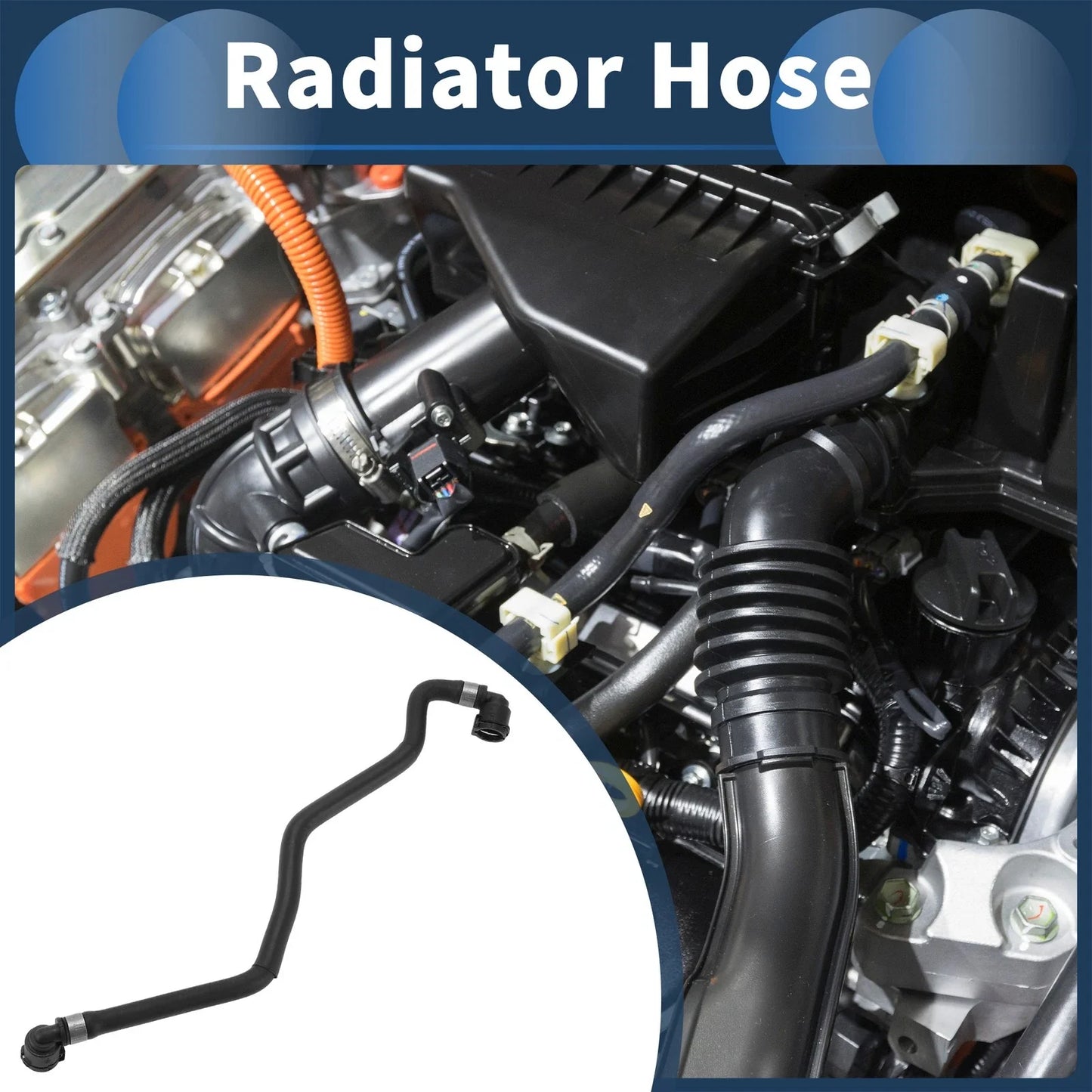 Radiator Hose 2x for BMW 230i xDrive & 430i xDrive (2017-2021)
