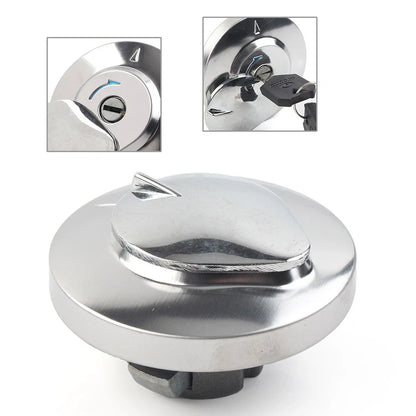 Fuel Gas Tank Cap Cover Key Set for Honda VF700C VF750C CMX250C (1983-1986)