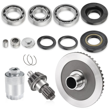 Rear Diff Ring & Pinion Gear with Nut Tool for Honda Rancher TRX400 (2004–2007)