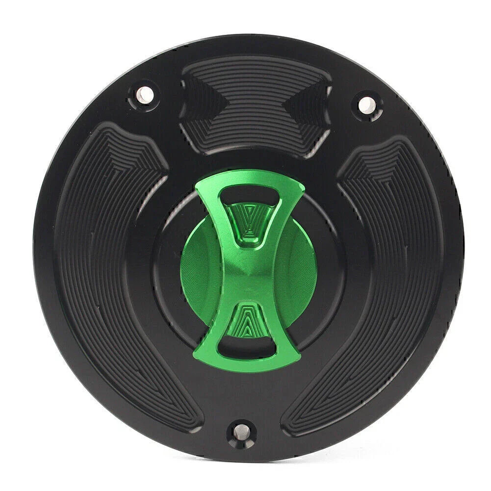Keyless Green Gas Fuel Tank Cap Cover for Honda CBR1000RR Fireblade