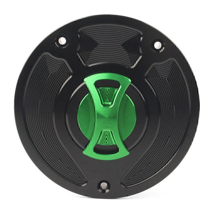 Keyless Green Gas Fuel Tank Cap Cover for Honda CBR1000RR Fireblade
