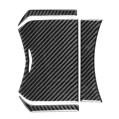 4 x Carbon Fiber Center Console Storage Box Panel Covers for Cadillac CTS (08-13)