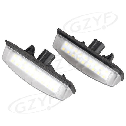 SMD LED License Plate Lamps White Lights for Toyota Camry, Lexus IS200
