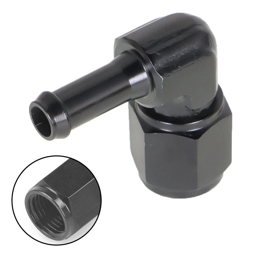 Fitting Adapter Fuel Hose 6AN Female 90 Degree AN6 to 5/16