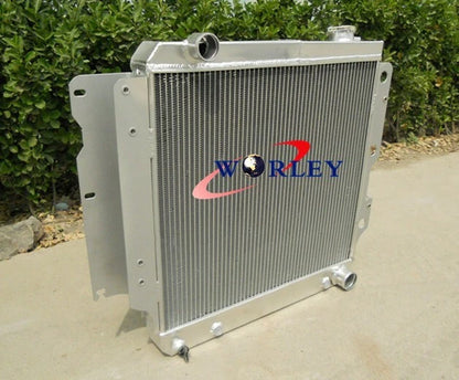 Aluminum Radiator with Fan for Jeep Wrangler YJ/TJ (1987–2006)