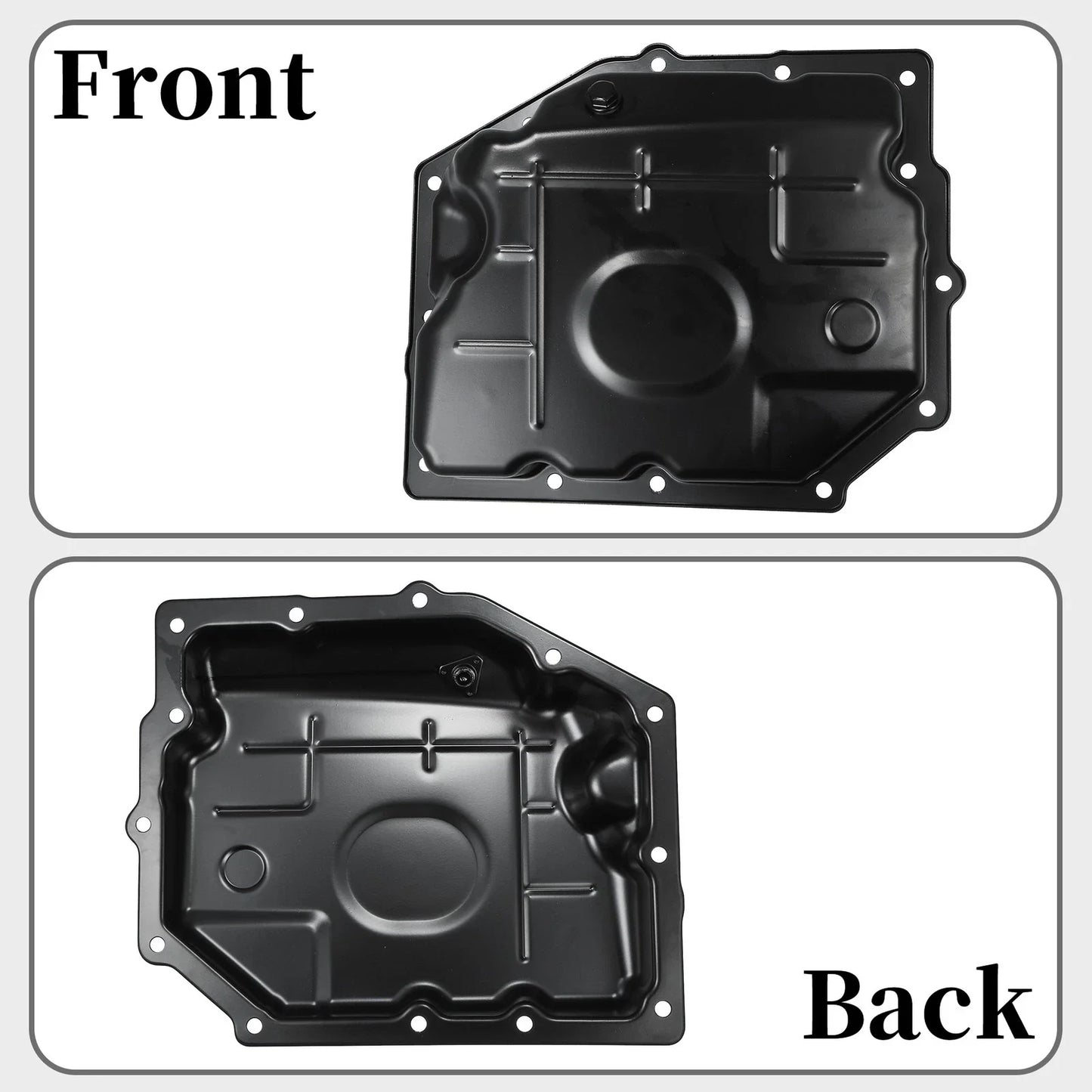 Engine Oil Pan for Dodge Challenger 2009-2010 - No.52852912AA/52852912AC Black