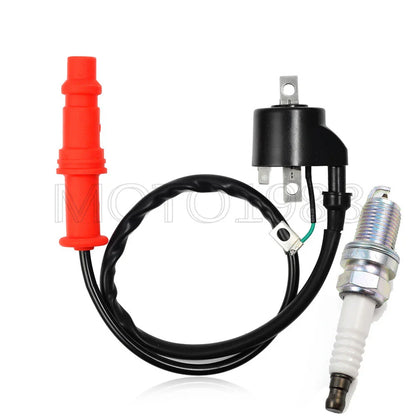 Ignition Coil Spark Plug Kit for Polaris Sportsman 500 Ranger 500 (1996–2007)