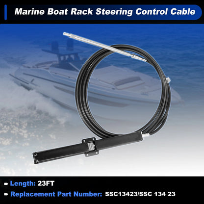 Steering Control Cable for Marine Boat (23 Ft, SSC13423/SSC 134)