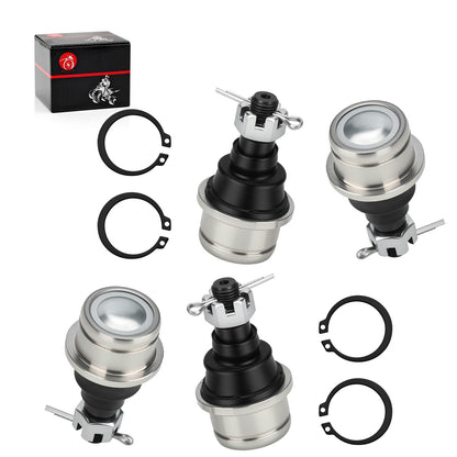 Set of 4 Upper Lower Ball Joints for Honda Rubicon TRX520 (2020–2024)
