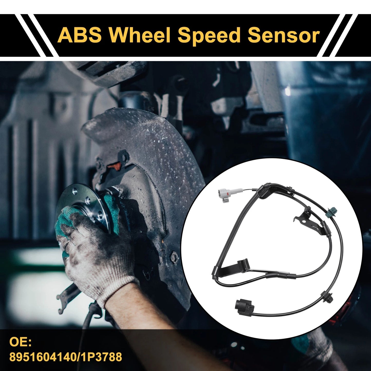 ABS Wheel Speed Sensor No. 8951604140/1P3788 for Toyota Tacoma (2016–2019) Front Left