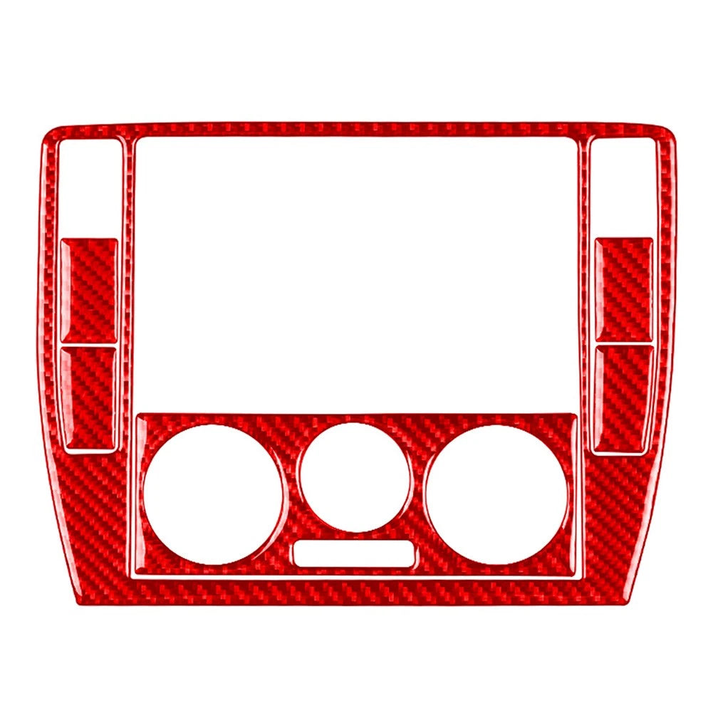 Gear Shift Panel Cover Trim for Volkswagen Passat B5 (2001–2005) Red