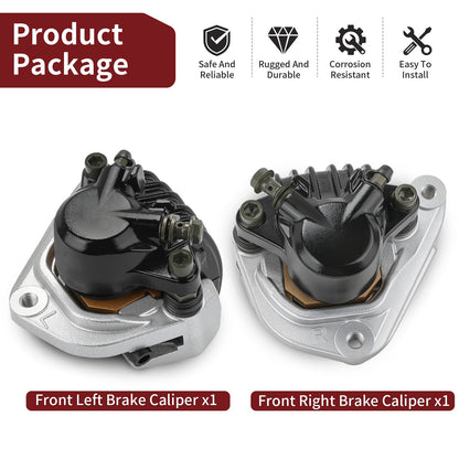 Set of 2 Brake Calipers for Honda Goldwing 1000 GL1000 (1975–1977)